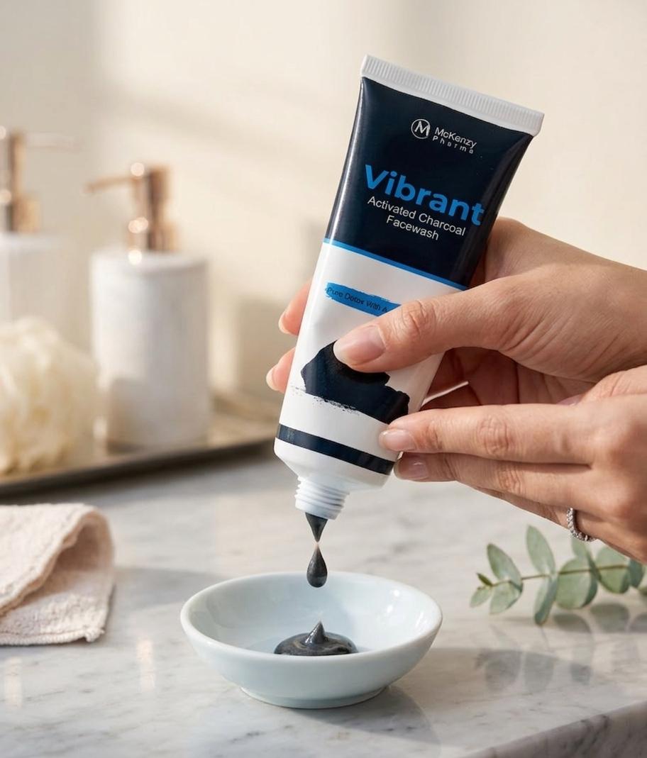 Vibrant   Charcoal Facewash