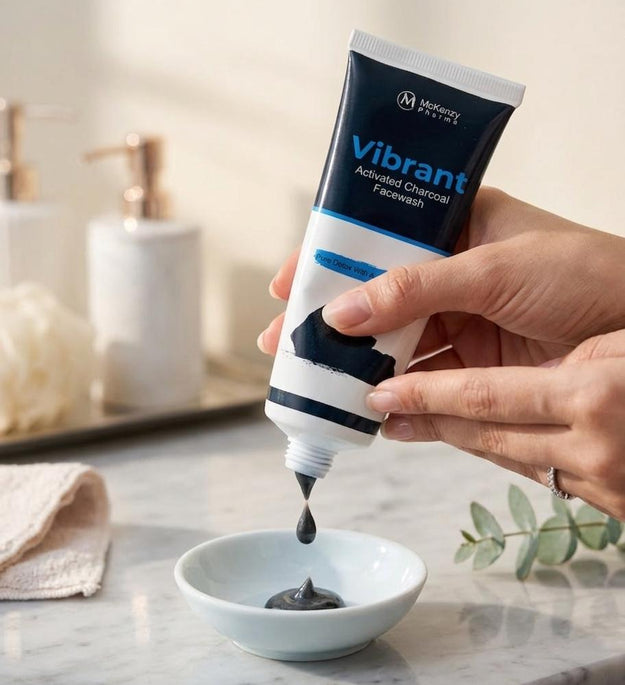Vibrant   Charcoal Facewash